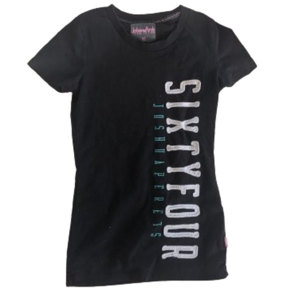 ---  Joshua Perets Black T-Shirt XS - Picture 1 of 4